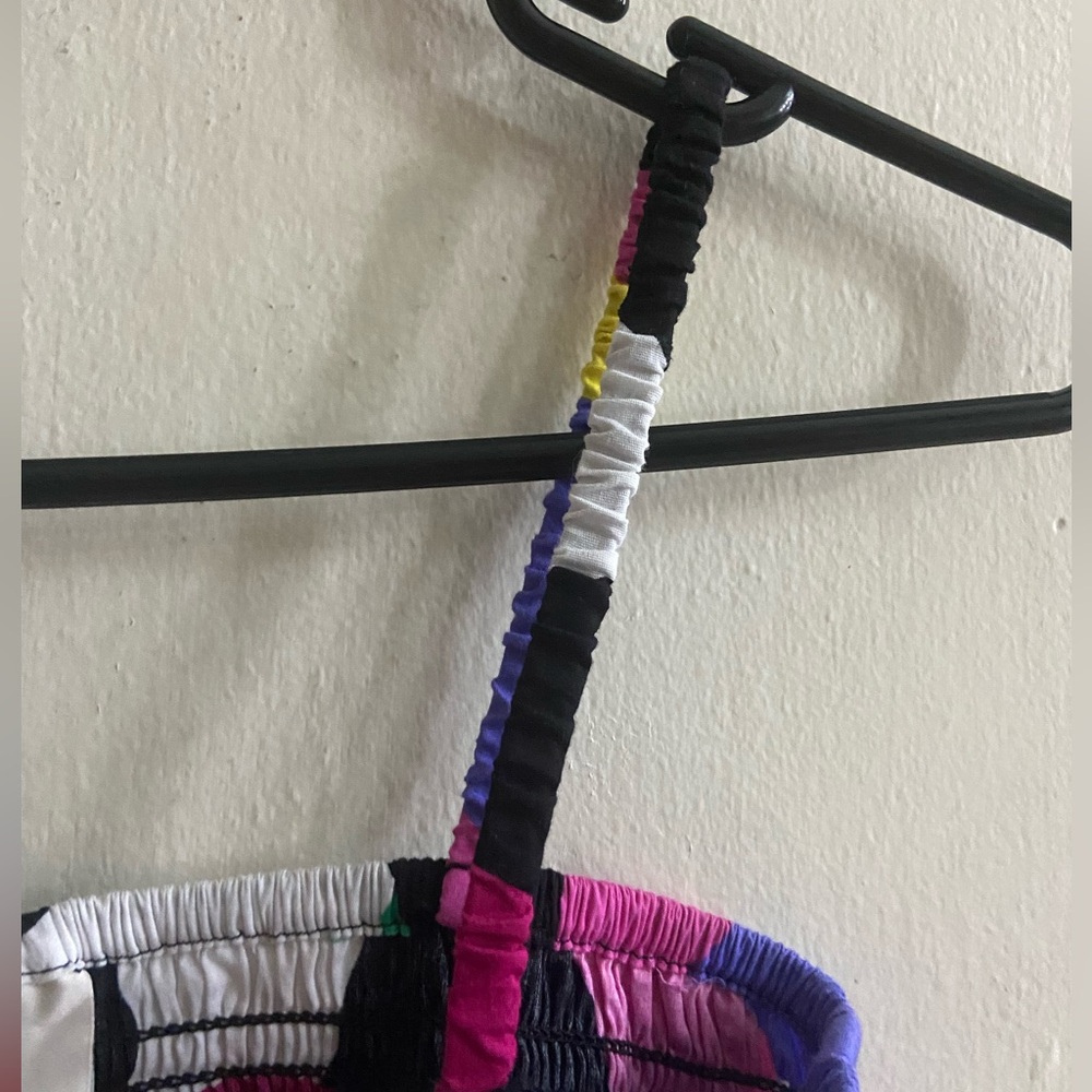 Multicolored Cropped Top 💜 - Picture 3 of 5